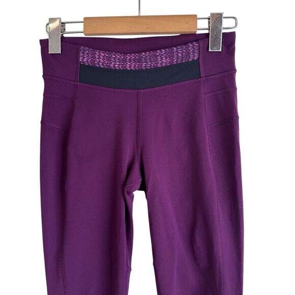 Lululemon City Pulse Pant Plum / Black / Ziggy Wee August Glo - Picture 5 of 10